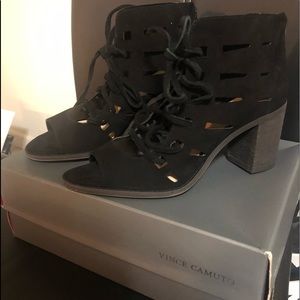 Vince Camuto Tressa Perforated Lace-Up Sandal